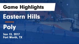 Eastern Hills  vs Poly  Game Highlights - Jan 13, 2017