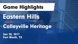 Eastern Hills  vs Colleyville Heritage  Game Highlights - Jan 28, 2017