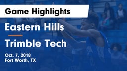 Eastern Hills  vs Trimble Tech  Game Highlights - Oct. 7, 2018
