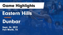 Eastern Hills  vs Dunbar  Game Highlights - Sept. 26, 2019