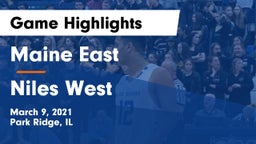 Maine East  vs Niles West  Game Highlights - March 9, 2021