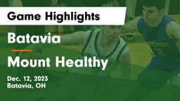 Batavia  vs Mount Healthy  Game Highlights - Dec. 12, 2023