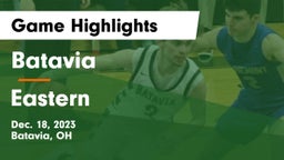 Batavia  vs Eastern  Game Highlights - Dec. 18, 2023