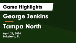 George Jenkins  vs Tampa North Game Highlights - April 24, 2024