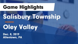 Salisbury Township  vs Oley Valley  Game Highlights - Dec. 8, 2019