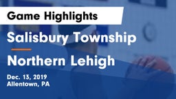 Salisbury Township  vs Northern Lehigh Game Highlights - Dec. 13, 2019