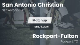 Matchup: SACS vs. Rockport-Fulton  2016