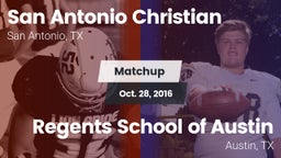 Matchup: SACS vs. Regents School of Austin 2016