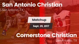 Matchup: SACS vs. Cornerstone Christian  2017