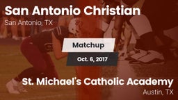 Matchup: SACS vs. St. Michael's Catholic Academy 2017