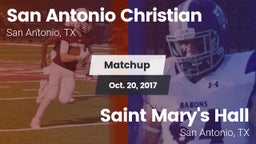Matchup: SACS vs. Saint Mary's Hall  2017
