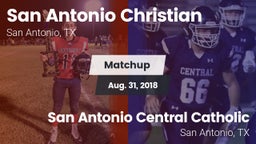 Matchup: SACS vs. San Antonio Central Catholic  2018