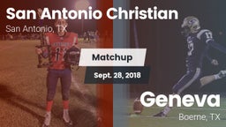 Matchup: SACS vs. Geneva  2018