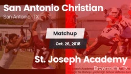 Matchup: SACS vs. St. Joseph Academy  2018