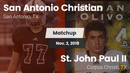 Matchup: SACS vs. St. John Paul II  2018