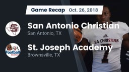 Recap: San Antonio Christian  vs. St. Joseph Academy  2018