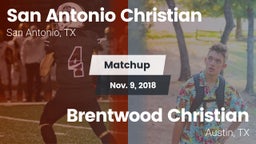 Matchup: SACS vs. Brentwood Christian  2018