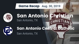 Recap: San Antonio Christian  vs. San Antonio Central Catholic  2019
