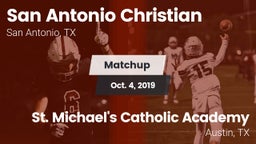 Matchup: SACS vs. St. Michael's Catholic Academy 2019