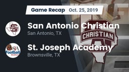 Recap: San Antonio Christian  vs. St. Joseph Academy  2019