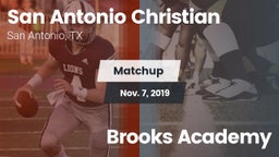 Matchup: SACS vs. Brooks Academy 2019