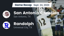 Recap: San Antonio Christian  vs. Randolph  2020