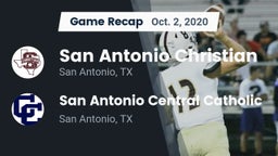 Recap: San Antonio Christian  vs. San Antonio Central Catholic  2020