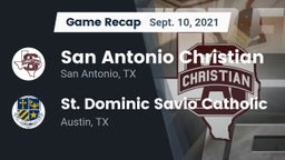 Recap: San Antonio Christian  vs. St. Dominic Savio Catholic  2021