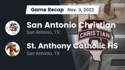Recap: San Antonio Christian  vs. St. Anthony Catholic HS 2022