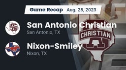 Recap: San Antonio Christian  vs. Nixon-Smiley  2023