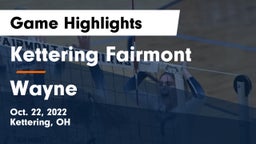 Kettering Fairmont vs Wayne Game Highlights - Oct. 22, 2022