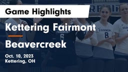 Kettering Fairmont vs Beavercreek  Game Highlights - Oct. 10, 2023