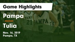 Pampa  vs Tulia  Game Highlights - Nov. 16, 2019