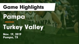 Pampa  vs Turkey Valley  Game Highlights - Nov. 19, 2019
