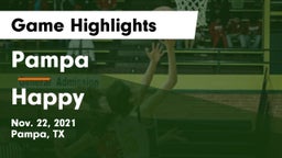 Pampa  vs Happy Game Highlights - Nov. 22, 2021