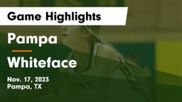 Pampa  vs Whiteface  Game Highlights - Nov. 17, 2023