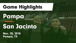 Pampa  vs San Jacinto Game Highlights - Nov. 20, 2018