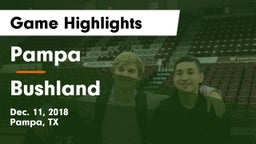 Pampa  vs Bushland  Game Highlights - Dec. 11, 2018