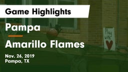 Pampa  vs Amarillo Flames Game Highlights - Nov. 26, 2019