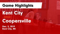 Kent City  vs Coopersville  Game Highlights - Dec. 5, 2019