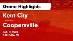 Kent City  vs Coopersville  Game Highlights - Feb. 4, 2020