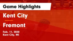 Kent City  vs Fremont  Game Highlights - Feb. 11, 2020