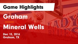 Graham  vs Mineral Wells  Game Highlights - Dec 13, 2016