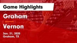 Graham  vs Vernon  Game Highlights - Jan. 21, 2020