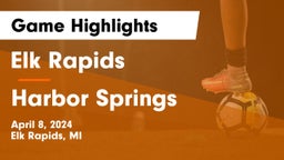 Elk Rapids  vs Harbor Springs  Game Highlights - April 8, 2024