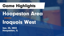 Hoopeston Area vs Iroquois West Game Highlights - Jan. 25, 2024