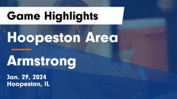 Hoopeston Area vs Armstrong Game Highlights - Jan. 29, 2024