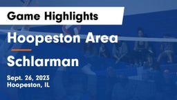 Hoopeston Area vs Schlarman Game Highlights - Sept. 26, 2023