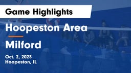 Hoopeston Area vs Milford Game Highlights - Oct. 2, 2023