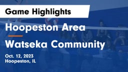 Hoopeston Area vs Watseka Community  Game Highlights - Oct. 12, 2023